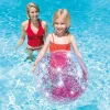 INTEX - Ballon gonflable paillettes rose ø 71 cm