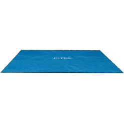 INTEX - Bâche à bulles rectangulaire 7,32 x 3,66m bleu