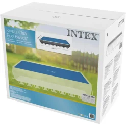 INTEX - Bâche à bulles rectangulaire 9,75 x 4,88m bleu