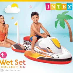 INTEX - Flotteur à chevaucher 117x77 cm