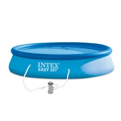 INTEX - Kit piscine easy set 3,96 x 0,84 m
