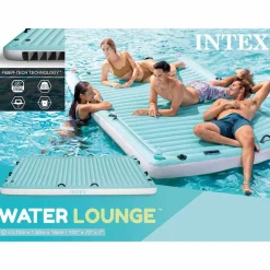 INTEX - Matelas gonflable lounge