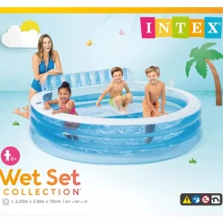 INTEX - Piscine aqua + banc