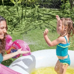 INTEX - Piscinette fontaine licorne