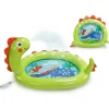 INTEX - Piscinette gonflable fontaine dinosaure
