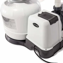 INTEX - Pompe de filtration à sable krystal clear 26648gs 10,5 m³/h