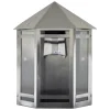 I-WATTS OUTDOOR LIGHTING - Demi applique inox e27 60w - i-watts outdoor