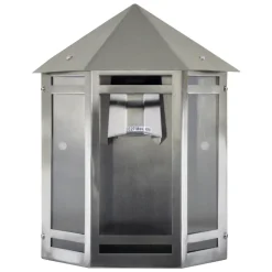 I-WATTS OUTDOOR LIGHTING - Demi applique inox e27 60w - i-watts outdoor
