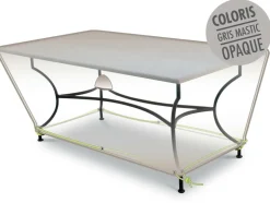 JARDILINE - Housse de protection cover line pour table rectangulaire 6-8 personnes - 260 x 1