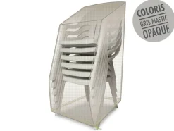 JARDILINE - Housse de protection cover one pour chaises empilables - 66 x 66 x 110 cm