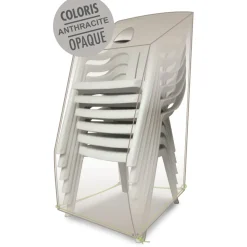 JARDILINE - Housses chaises empilables