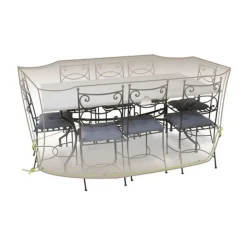 JARDILINE - Jardiline housse de table rectangulaire et chaises - cls03