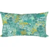 JARDIN PRIVÉ - Coussin déco papillon fleuri - 50x30cm