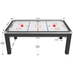 JARDINDECO - Air hockey convertible table 8 personnes toronto