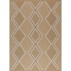 JARDINDECO - Tapis intérieur extérieur aspect jute jaune tijuana 9048 170 x 120 cm