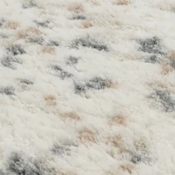 JARDINDECO - Tapis intérieur en polyester poils longs léna confettis 230 x 160 cm