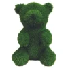 JARDINEX - Peluche de jardin ours en gazon synthétique - vert 35 cm