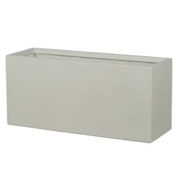 Jardinière Bac Kati crème - L.74xH.34cm