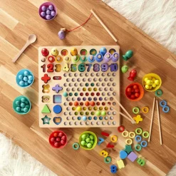 JEUX 2 MOMES - Jeu 13 en 1 mathématiques montessori