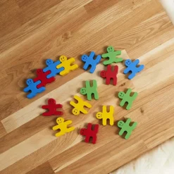 JEUX 2 MOMES - Jeu d'adresse en bois de pin bonhomme