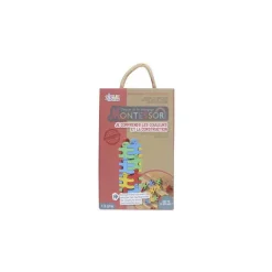 JEUX 2 MOMES - Jeu d'adresse en bois de pin bonhomme