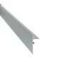 JOUPLAST - Profilé de finition clipsable pour terrasse sur plots - jouplast - gris - 100 mmmm