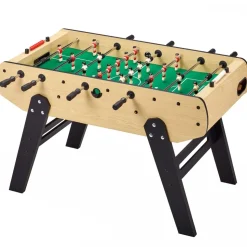 KANGUI - Baby-foot adulte - robuste - barres télescopiques - 2 à 4 joueurs - 3 balles liè