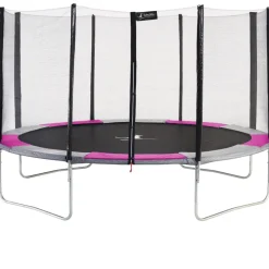 KANGUI - Kangui - trampoline rond ø430cm avec filet de sécurité - ralli 430