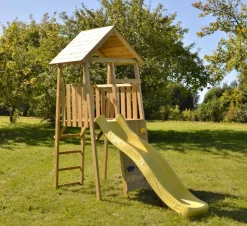 KANGUI - Kangui tour de jeux en bois wiki - toboggan, mur d'escalade, cabane, échelle