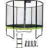 KANGUI - Trampoline de jardin rond 305 cm + filet de sécurité + échelle + kit ancrage | p