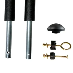 KANGUI - Un poteau de filet de sécurité ø25mm pour trampolines de jardin toutes marques a