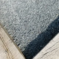 KING MATERIAUX - Kit finition terrain de pétanque gris 75m²