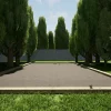 KING MATERIAUX - Kit finition terrain de pétanque gris 50m²