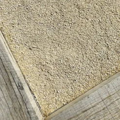 KING MATERIAUX - Kit terrain de pétanque jaune 25m²