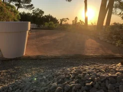 KING MATERIAUX - Kit terrain de pétanque rose 50m²