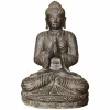 KING MATERIAUX - Statue bouddha 45cm