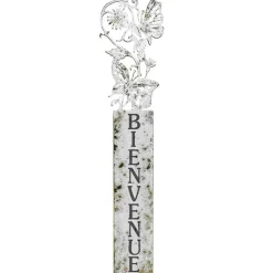 LA GRANDE PRAIRIE - Ecriteau bienvenue papillon 6x40cm