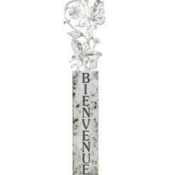 LA GRANDE PRAIRIE - Ecriteau bienvenue papillon 6x40cm