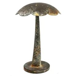 LA GRANDE PRAIRIE - Grand champignon fer 17x17x31cm