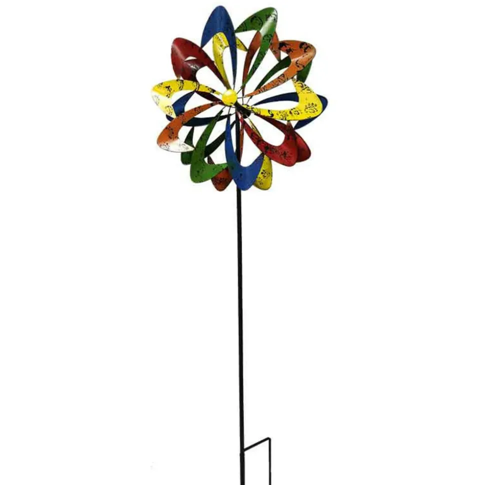 LA GRANDE PRAIRIE - Maxi moulin jardin multicolor 64x14x182cm