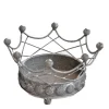 LA GRANDE PRAIRIE - Petit cache pots fleurs couronne 10x16cm