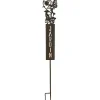 LA GRANDE PRAIRIE - Pique jardin fer marron 10x1x71cm