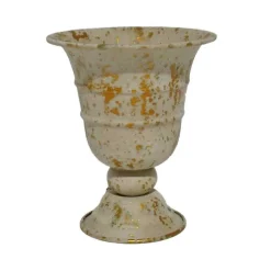 LA GRANDE PRAIRIE - Pot de fleurs métal 16x16x19cm