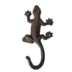 LA GRANDE PRAIRIE - Salamandre fonte marron 6x13x23cm