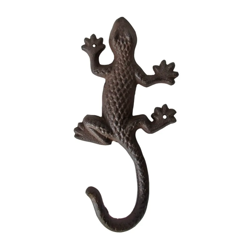 LA GRANDE PRAIRIE - Salamandre fonte marron 6x13x23cm