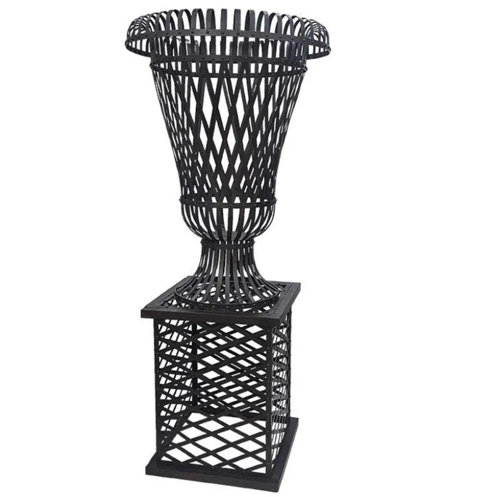 LA GRANDE PRAIRIE - Support plante géant noir 90x90x202cm