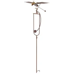 LA GRANDE PRAIRIE - Tuteur mobile oiseau 44x30x138cm