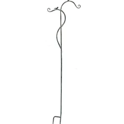 LA GRANDE PRAIRIE - Tuteur double potence patiné 44x07x185 cm