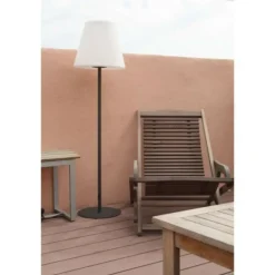 Lampadaire solaire - arte alta - blanc