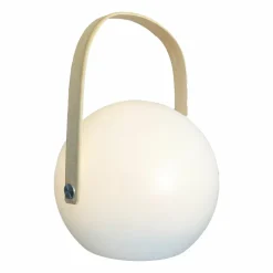 Lampe de table led ronde atom